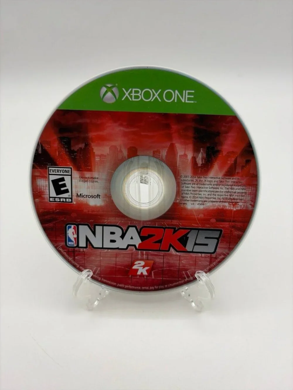 NBA 2K15 Microsoft Xbox One Disc only Tested Working